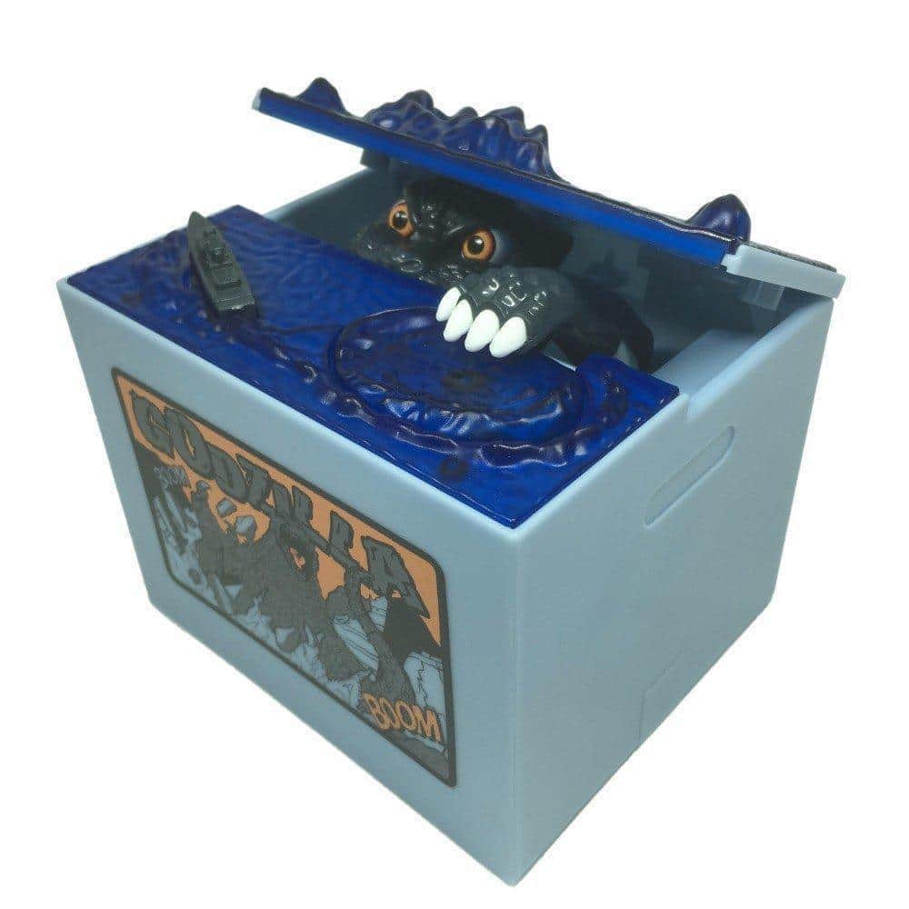 Salvadanaio Dinosauro Blu