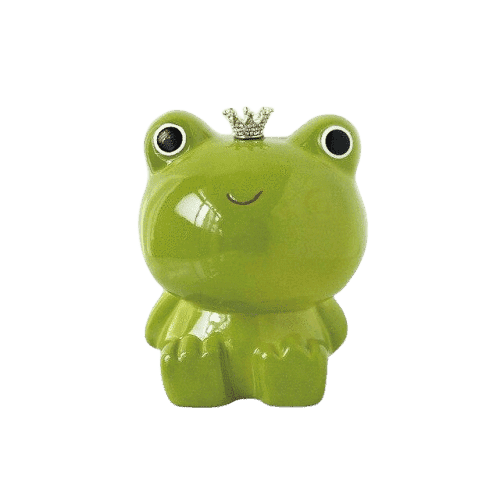 Salvadanaio A Forma Di Rana In Ceramica