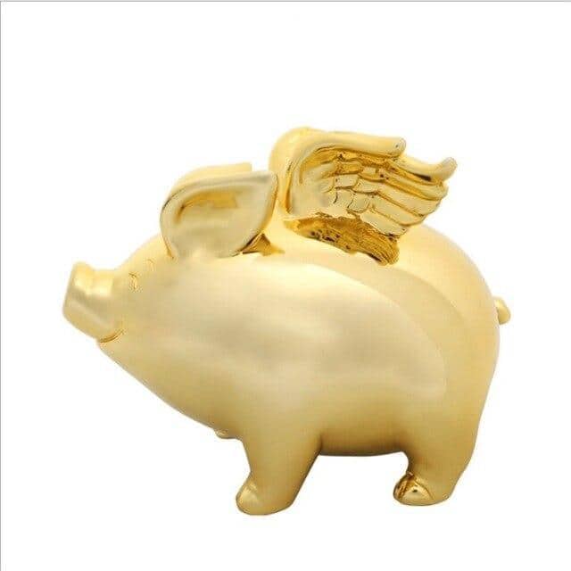 Salvadanaio In Oro