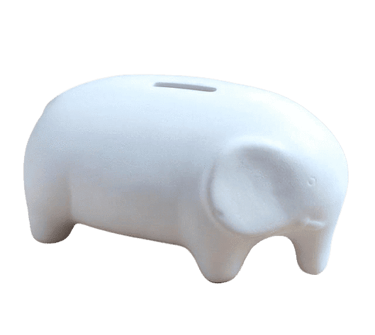 Salvadanaio Elefante Adulto