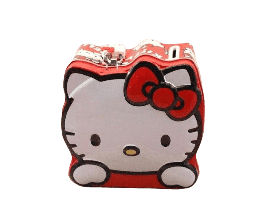 Hello Kitty Salvadanaio In Metallo