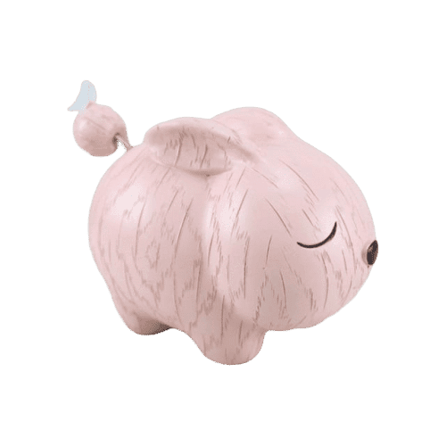 Salvadanaio Coniglio Rosa