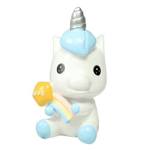 Salvadanaio Unicorno Luminoso