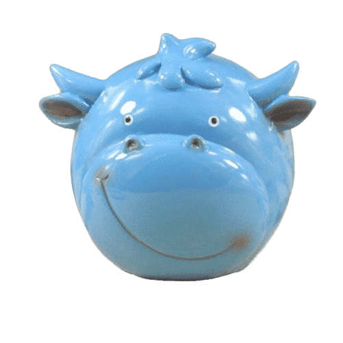 Salvadanaio A Forma Di Mucca Per Bambini