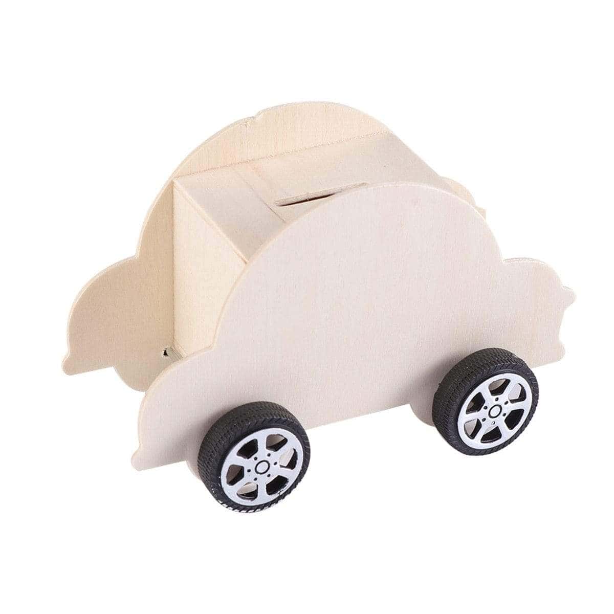 Salvadanaio In Legno Per Auto
